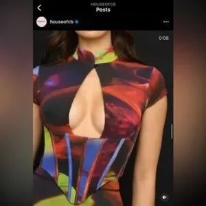 House of CB Sabrina top